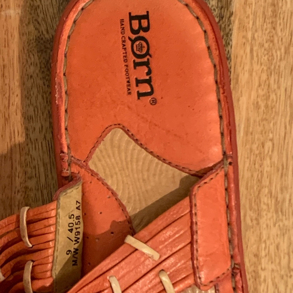 Women's Orange Sandals - Picture 2 of 2